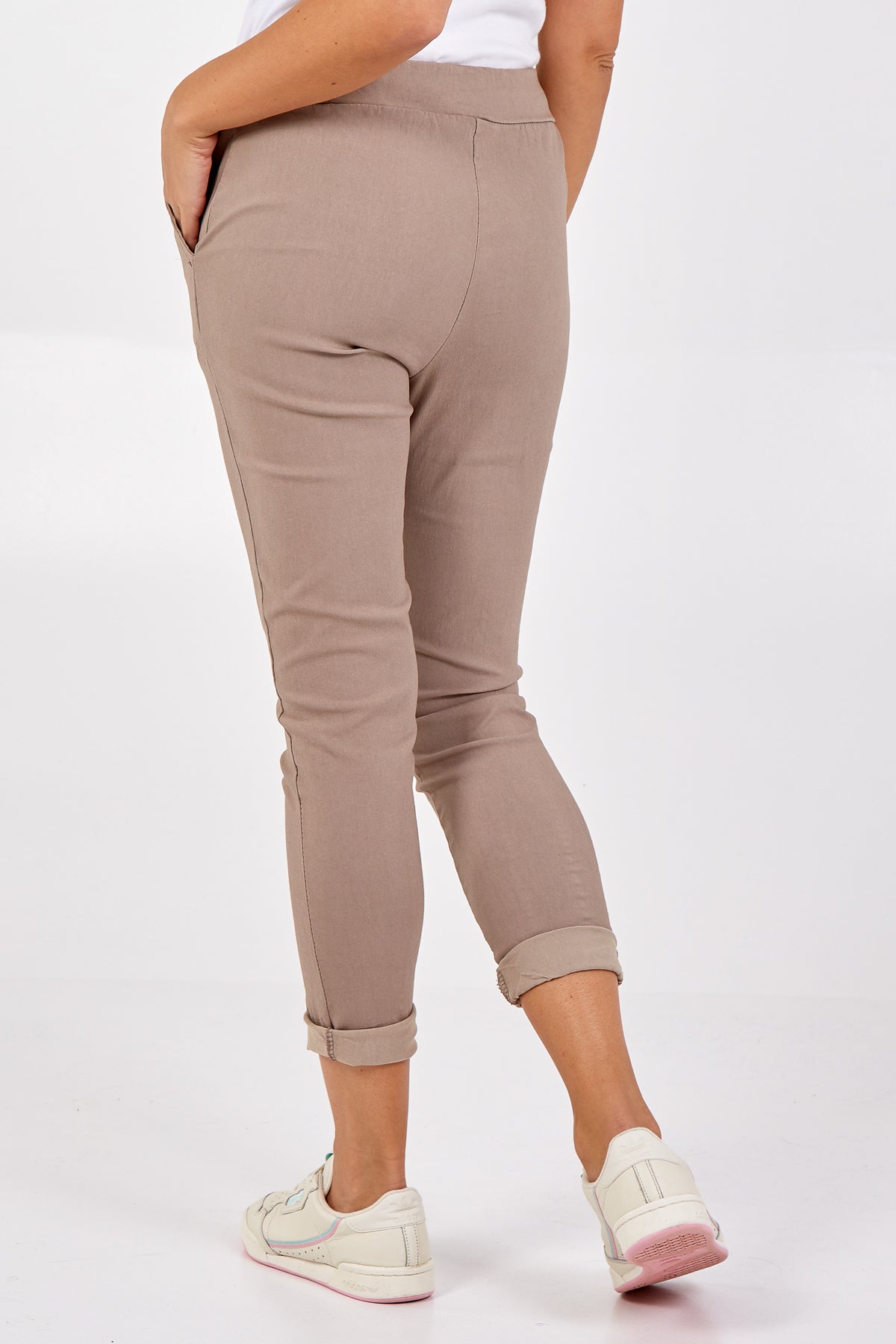 Magic Plain Super Stretch Crushed Trousers