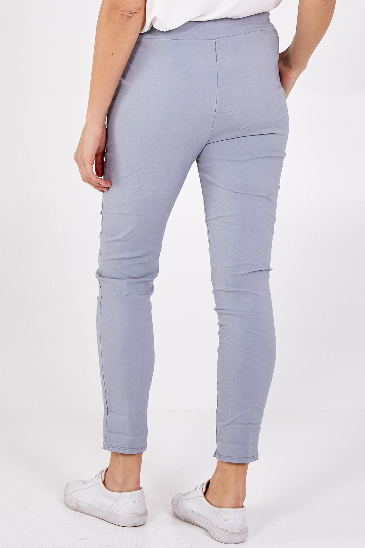 Magic Plain Super Stretch Crushed Trousers