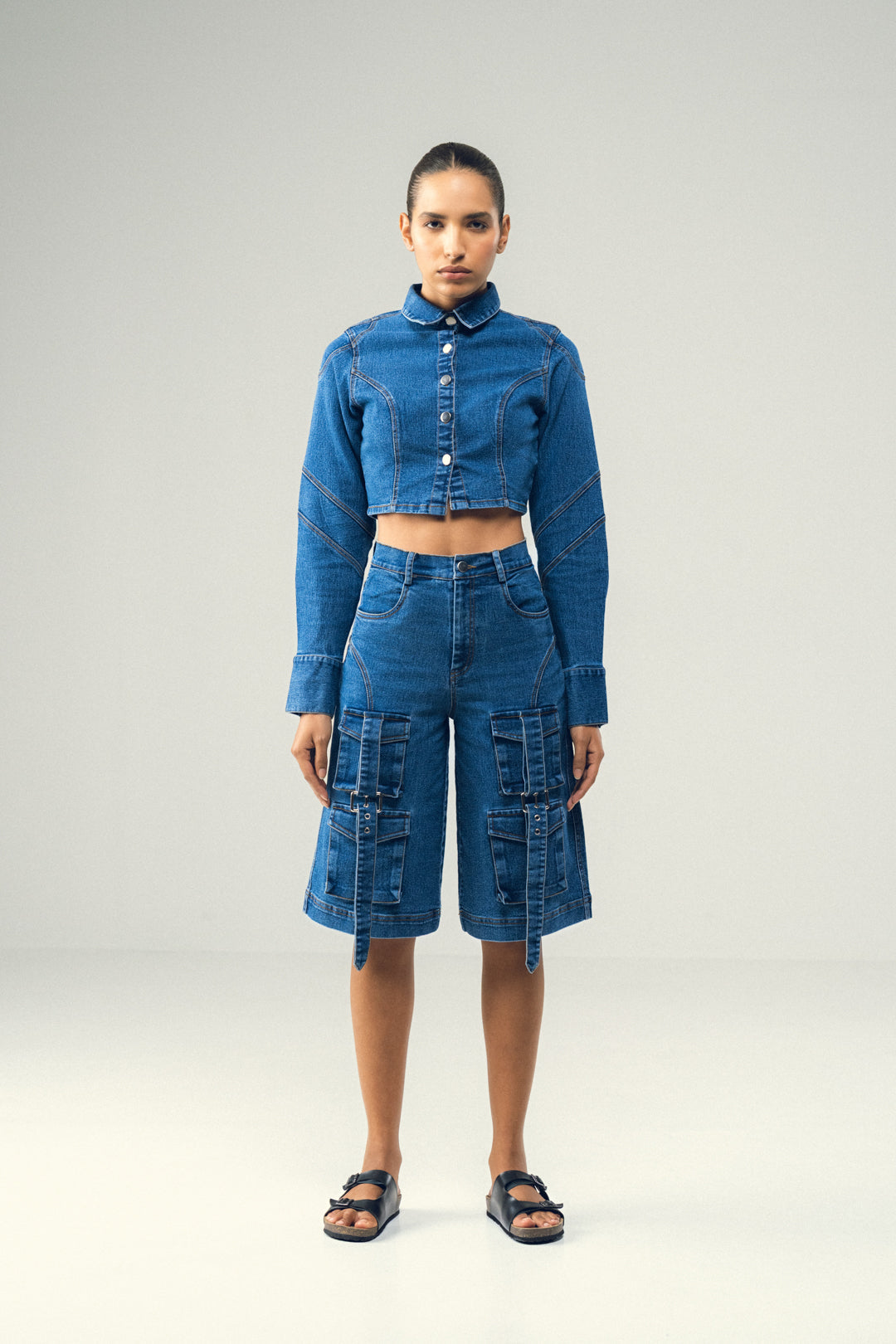 DENIM REDUX CO-ORD SET