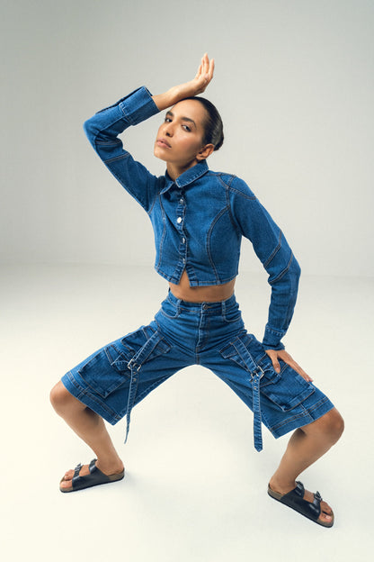 DENIM REDUX CO-ORD SET