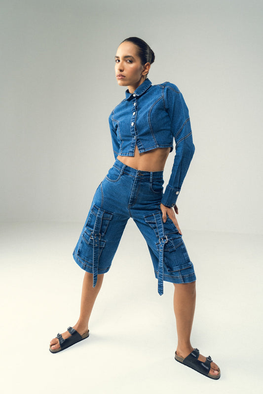 DENIM REDUX CO-ORD SET
