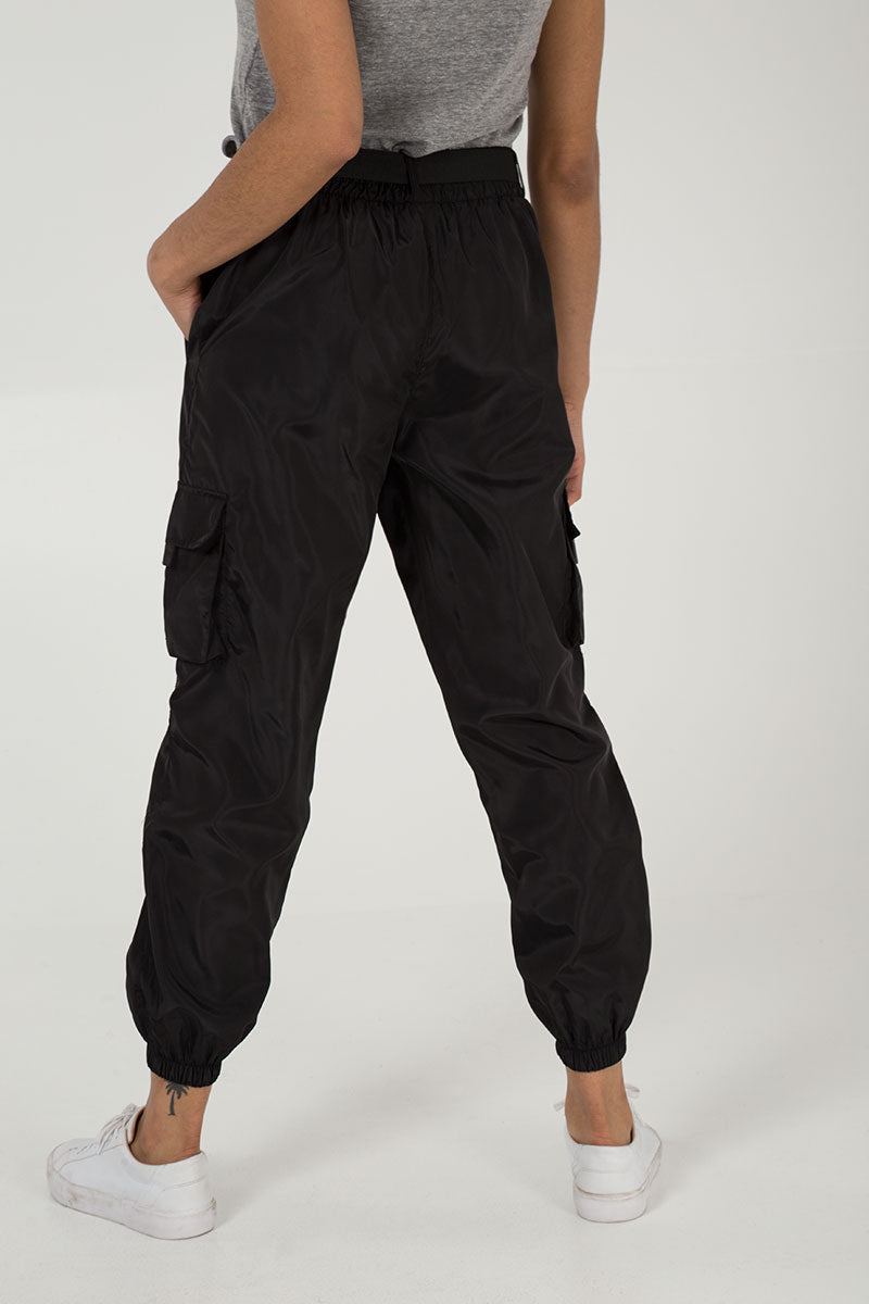 Combat Clip Belt Cuffed Trousers