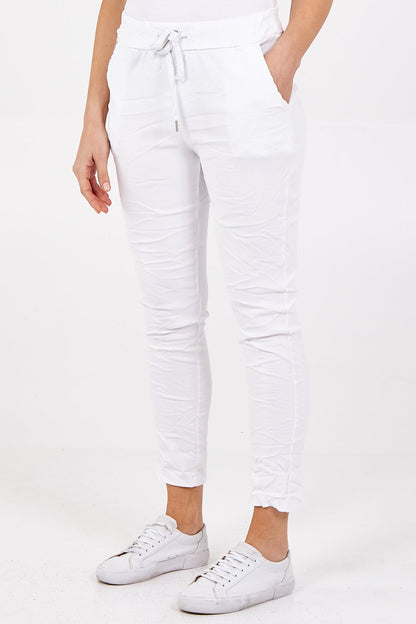 Magic Plain Super Stretch Crushed Trousers
