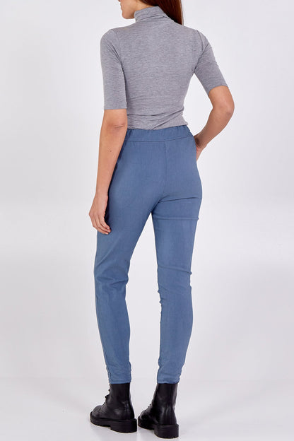 Magic Plain Super Stretch Crushed Trousers